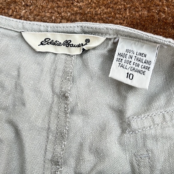 Eddie Bauer vintage linen skort - Picture 2 of 5